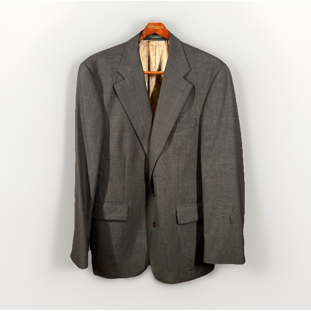 Chaps Ralph Lauren Blazer Mens 42R Grey Glen Plaid Wool Sport Coat Canada